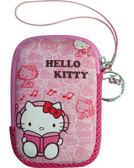 【不正常玩具研究中心】 彈力膠 數碼 防護袋 Hello Kitty 美妙假期 直立 橫式 共2款 可選 (現貨)