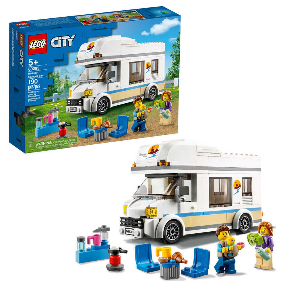 玩具研究中心 樂高 LEGO 積木 城市系列 假期露營車 60283 現貨代理