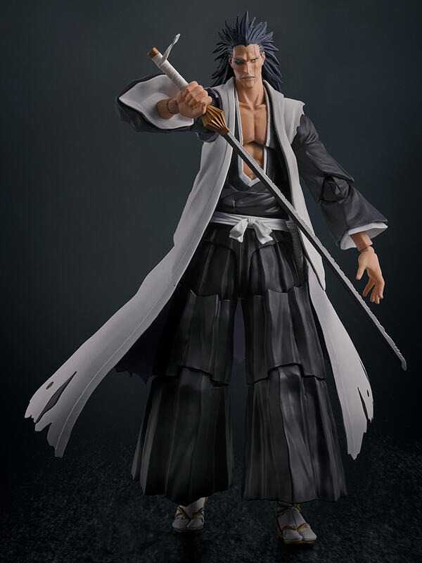 玩具研究中心 萬代 SHF BLEACH 死神 千年血戰篇 更木劍八 可動完成品