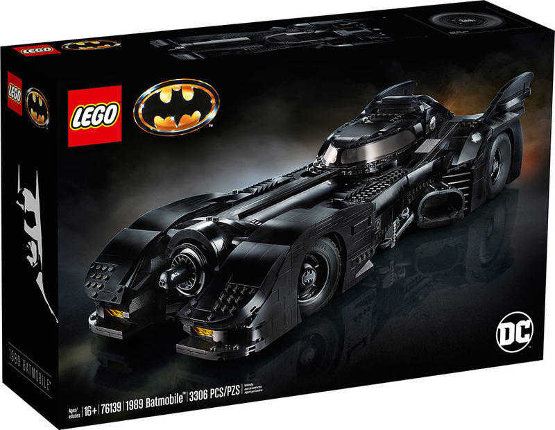 LEGO 樂高 積木 蝙蝠俠 1989 經典 蝙蝠車 Batmobil 76139 現貨代理
