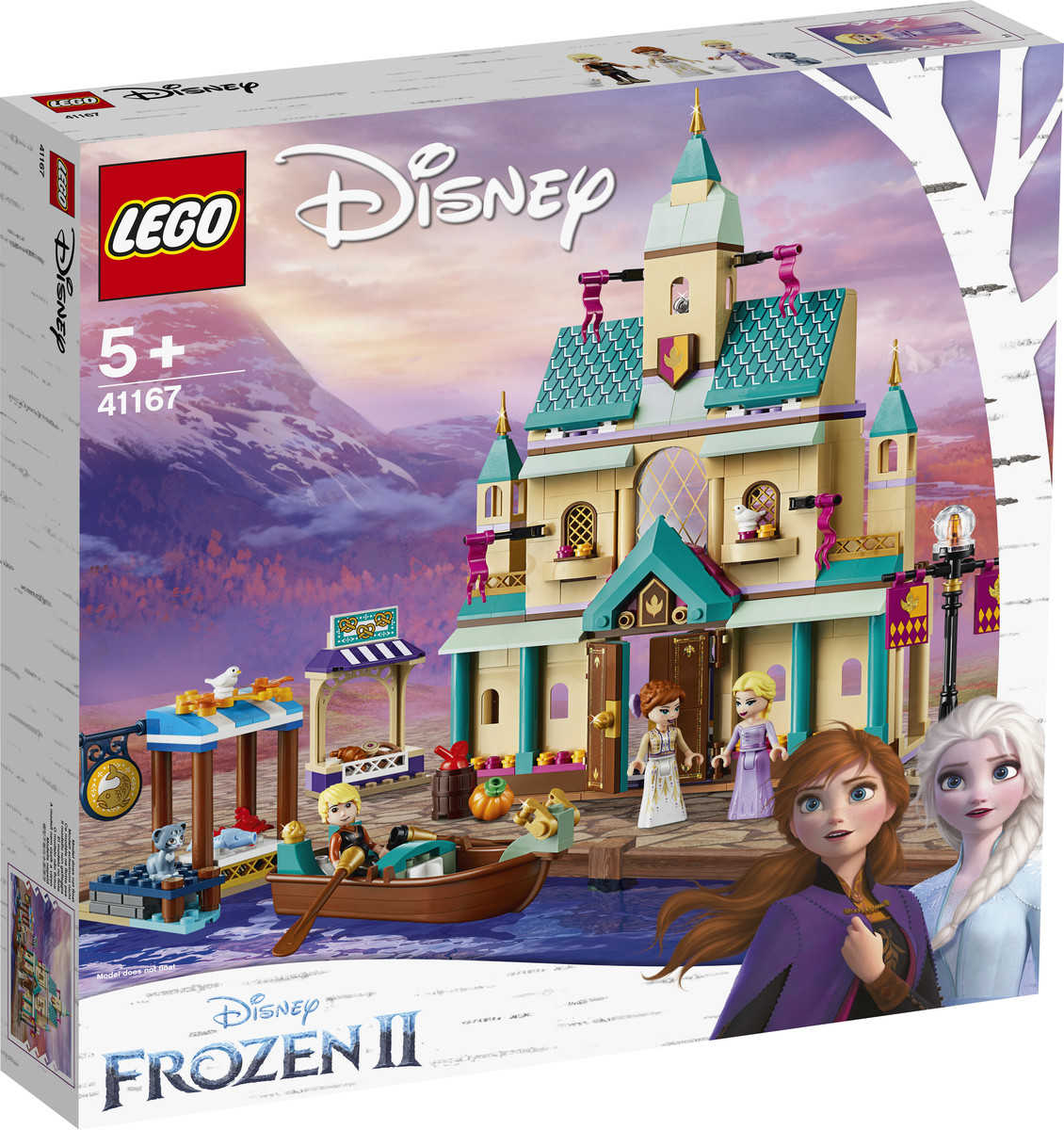 乐高lego disney 冰雪奇缘2 艾伦戴尔冰雪城堡 leg41167 现货代理
