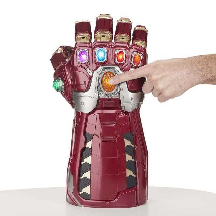 孩之寶 Marvel 漫威 復仇者聯盟 終局之戰 鋼鐵人 收藏型 無限手套 聲光 1:1 奈米手套