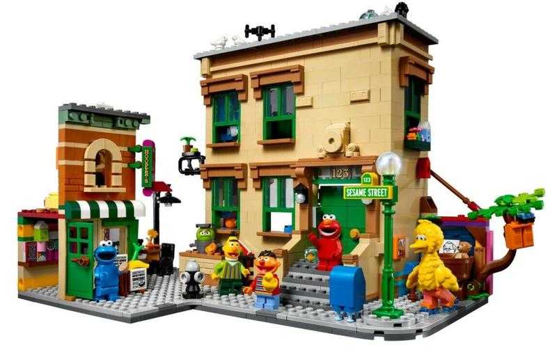 玩具研究中心 樂高 LEGO 積木 IDEAS系列 123芝麻街 123 Sesame Street 21324 現貨