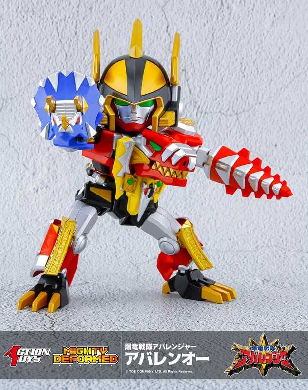 玩具研究中心 Action Toys MIGHTY DEFORMED 爆龍戰隊 暴連者 暴連王 1月預購