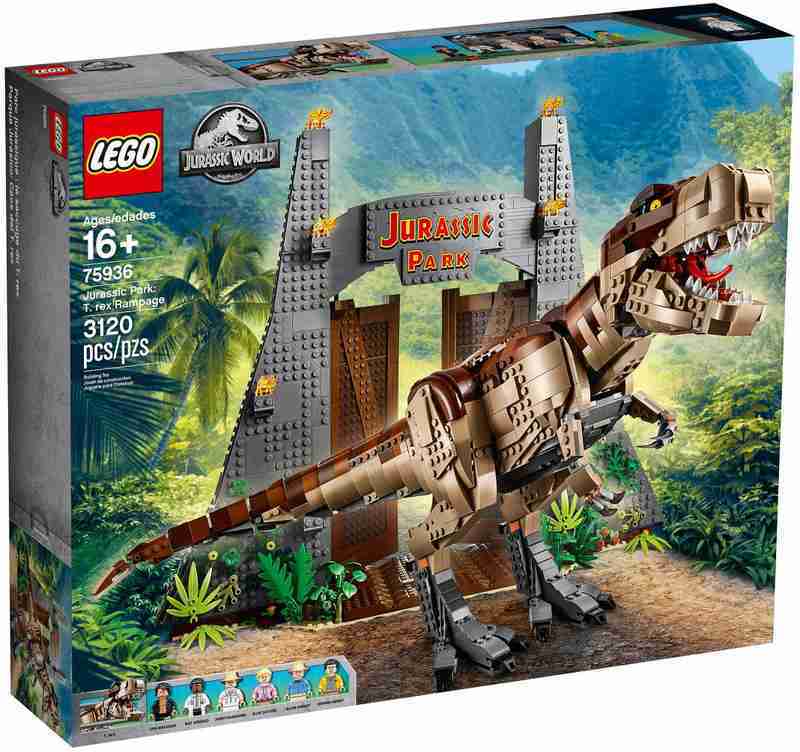 樂高 LEGO 侏羅紀公園 霸王龍 75936暴龍 T. rex Rampage 75936 現貨代