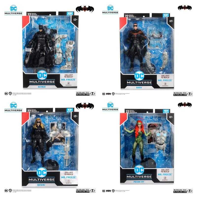玩具研究中心 麥法蘭 蝙蝠俠 羅賓 蝙蝠女 毒藤女 急凍人套組 一套四款 可組急凍人現貨