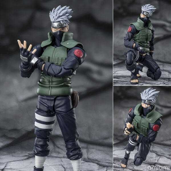 萬代  S.H.Figuarts SHF 火影忍者 旗木卡卡西 威名遠播的寫輪眼英雄 現貨代理