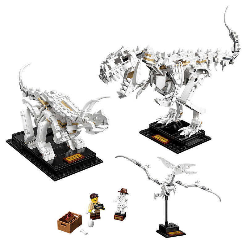 玩具研究中心 樂高 LEGO 積木 IDEAS Dinosaur Fossils 恐龍化石 21320 現貨代理