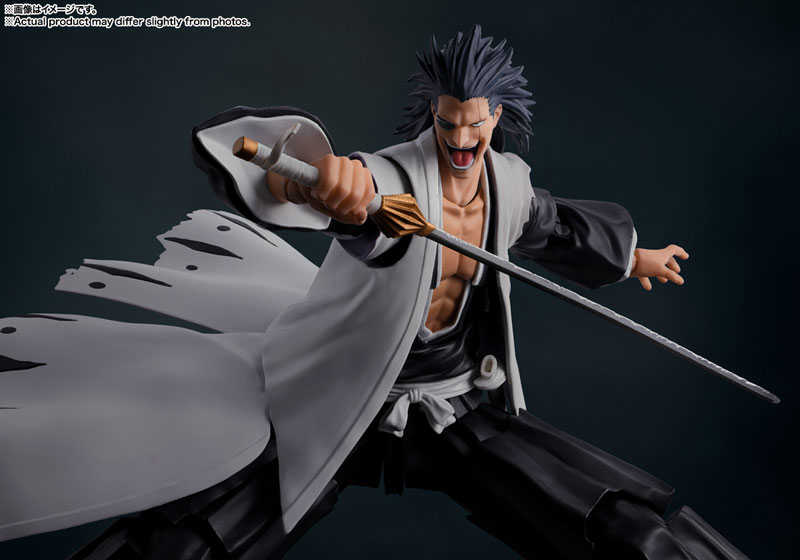 玩具研究中心 萬代 SHF BLEACH 死神 千年血戰篇 更木劍八 可動完成品