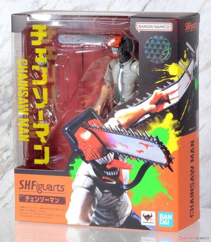 玩具研究中心 萬代 SHF 鏈鋸人 鏈鋸惡魔 淀治 電次 可動公仔 代理 現貨