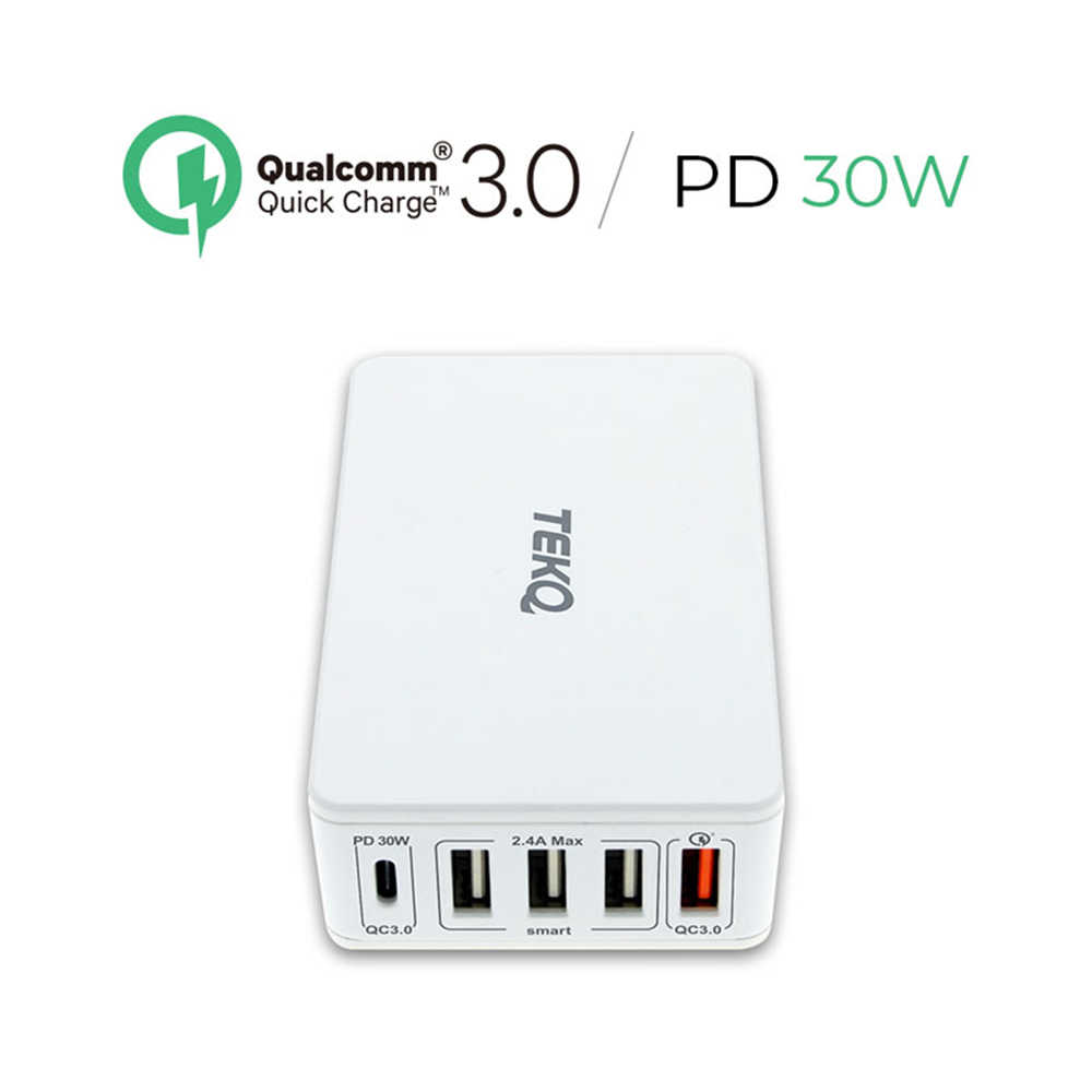獨立5合一多功能旅充 支援 PD QC3.0 Type-C USB 旅行萬用充電器