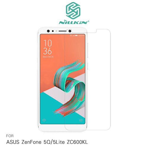 ASUS ZenFone 5Q / 5Lite ZC600KL NILLKIN 超清防指紋保護貼 (含鏡頭貼) 保護貼