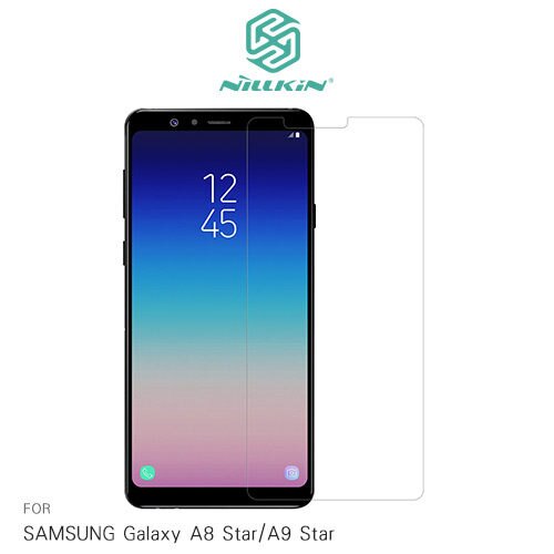 Samsung Galaxy A8 Star / A9 Star NILLKIN 超清防指紋保護貼 (含鏡頭貼) 保護貼