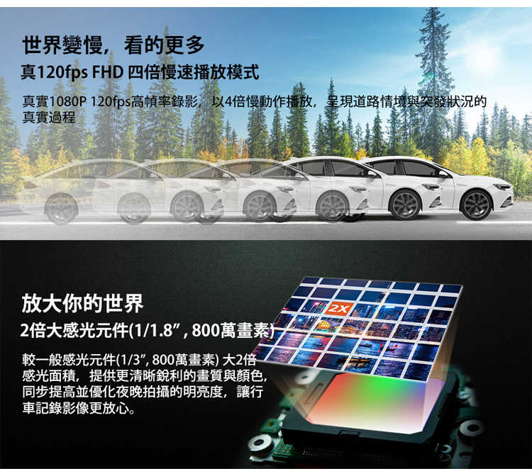 【贈32G專用記憶卡】Mio MiVue 887 4K 行車記錄器 安全預警六合一 GPS 駐車模式 行車紀錄器