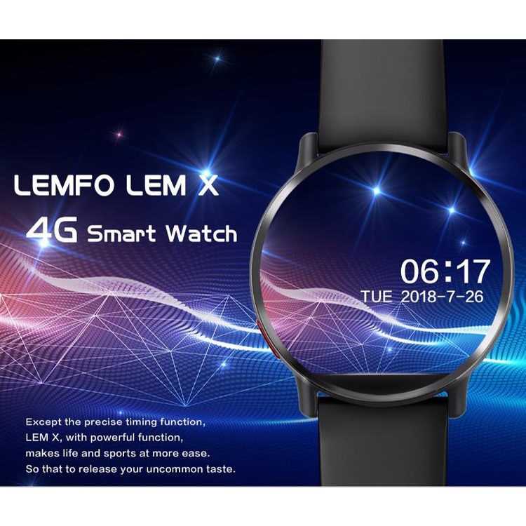 LEMFO LEM X 2.03吋 大錶面 智能手錶 安卓系統 可插SIM卡 IP67防水 900m
