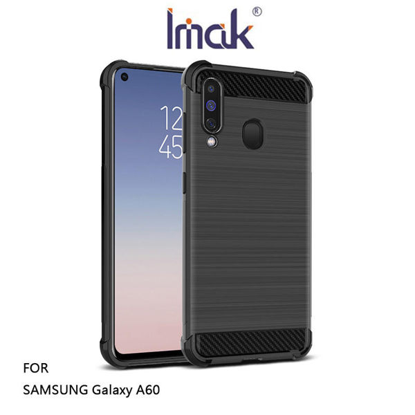 【愛瘋潮】Imak SAMSUNG Galaxy A60 Vega 碳纖維紋套 背殼 TPU 手機殼