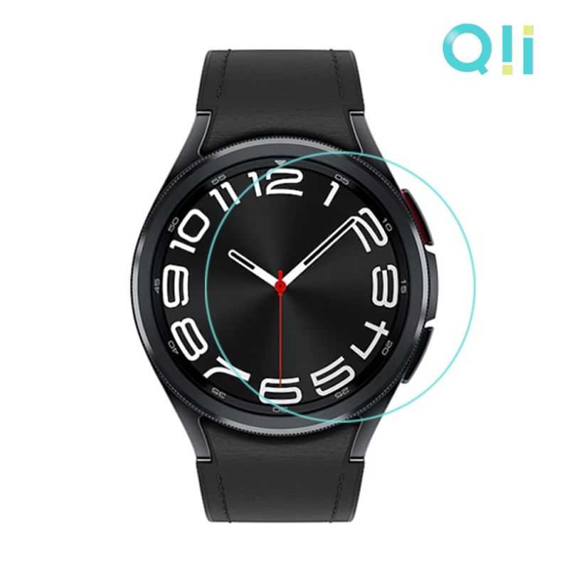 Qii SAMSUNG Galaxy Watch6 Classic (43mm) (47mm) 玻璃貼 (兩片【愛瘋潮】