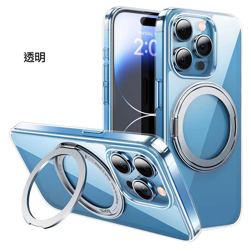 手機殼 磁吸殼 防摔殼 hoco Apple iPhone 15 AS1 旋轉磁吸支點殼【愛瘋潮】