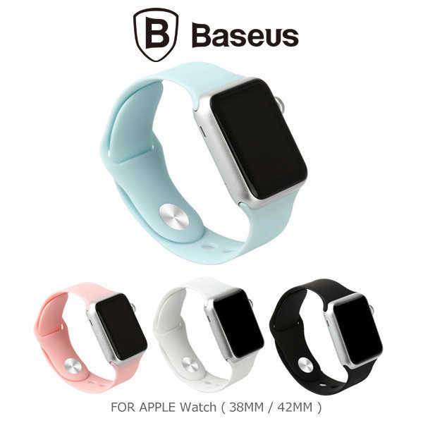 【現貨】BASEUS 倍思 Apple Watch 42mm 出彩錶帶 / 粉色