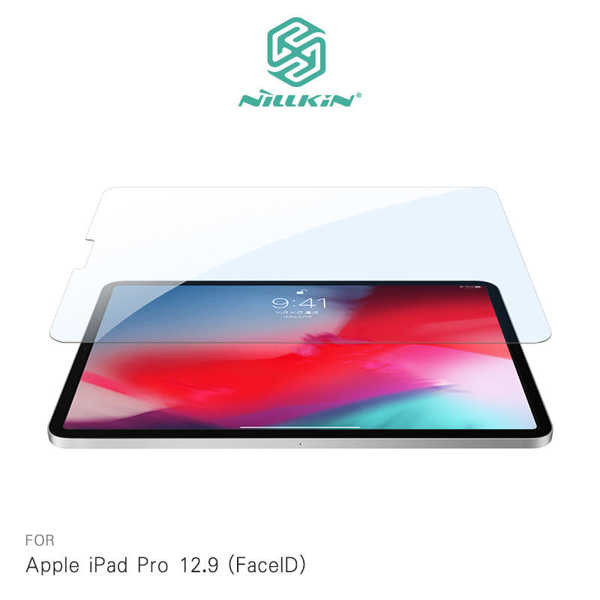 【愛瘋潮】 NILLKIN Apple iPad Pro 12.9 (FaceID) Amazing V+ 抗藍光玻璃貼