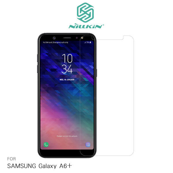 【愛瘋潮】NILLKIN SAMSUNG Galaxy A6+ Amazing H 防爆鋼化玻璃貼