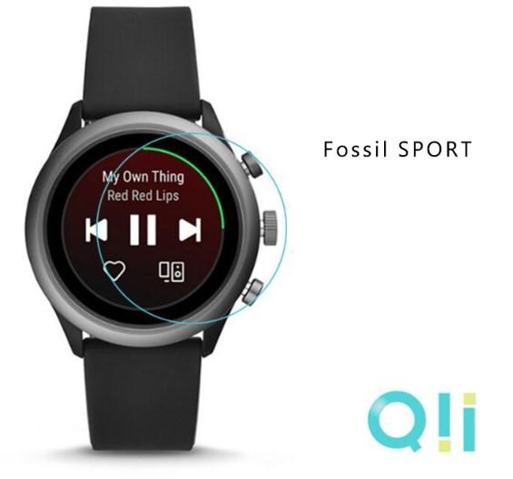 【愛瘋潮】Qii Fossil SPORT (41/43mm) 玻璃貼 (兩片裝) 手錶保護貼