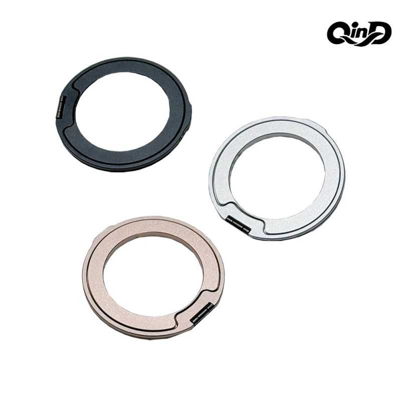 QinD 磁吸旋轉手機支架 磁吸式支架 便攜支架 可站立支架 MagSafe 支架