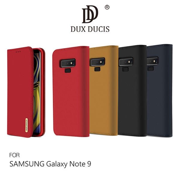 【愛瘋潮】DUX DUCIS SAMSUNG Galaxy Note 9 WISH 真皮皮套 側翻皮