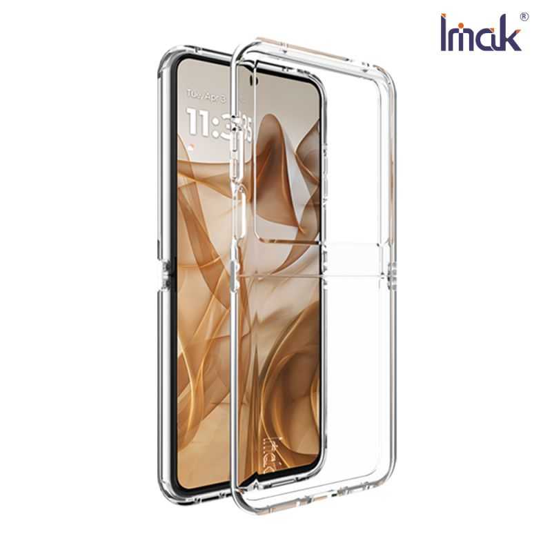 Imak 艾美克 Moto razr 50 氣囊隱形套 保護殼 保護套 TPU套 防摔套 四角氣囊【愛瘋潮】