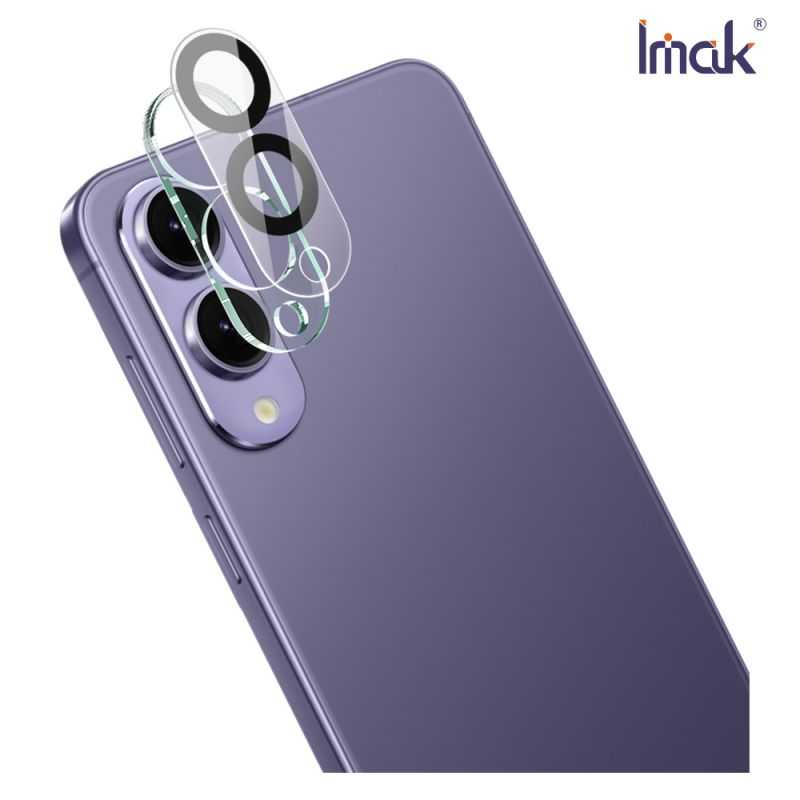 鏡頭貼 Imak 艾美克 SAMSUNG 三星 Galaxy S25 Edge 鏡頭玻璃貼(一體式)(黑圈版) 奈米吸附