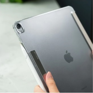 UNIQ 新加坡 Camden Click 磁吸設計帶筆槽多功能極簡透明保護套 iPad Air 11吋 (2024)