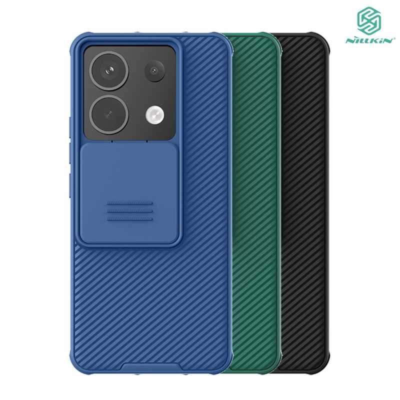 防摔殼  NILLKIN POCO X6 5G 黑鏡 Pro 保護殼 保護套 手機殼 雙料殼 鏡頭保護【愛瘋潮】