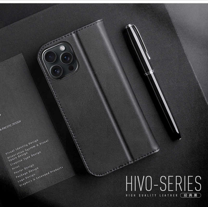 皮套 真皮 DUX DUCIS Apple 蘋果 iPhone 16 Pro Hivo 真皮保護套 側翻皮套 保