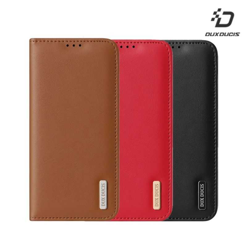 真皮皮套 DUX DUCIS SAMSUNG 三星 Galaxy S25 Edge Hivo 真皮保護套 側翻皮套 保