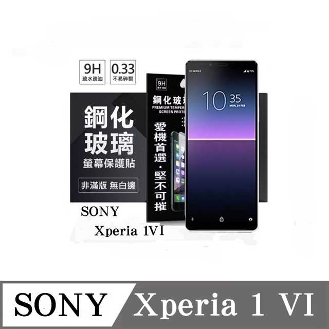 螢幕保護貼 SONY Xperia 1 VI 超強防爆鋼化玻璃保護貼 (非滿版) 螢幕保護貼 強化玻璃【愛瘋潮】