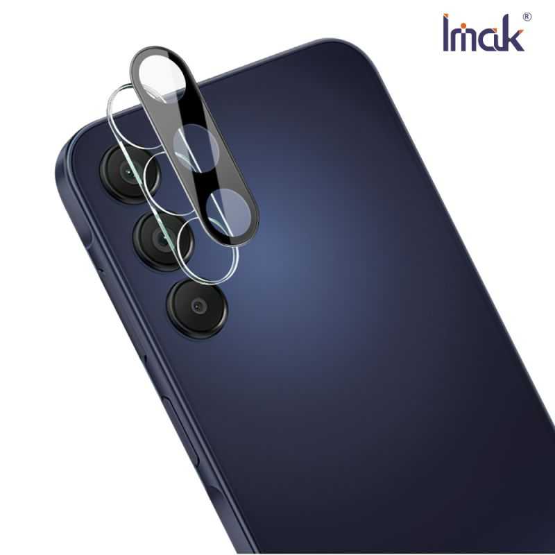 鏡頭貼 Imak 艾美克 SAMSUNG 三星 Galaxy A16 5G 鏡頭玻璃貼(一體式)(曜黑版) 奈米吸附 鏡