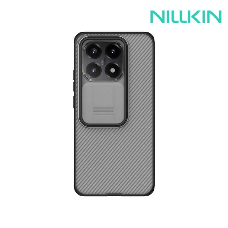 NILLKIN Xiaomi 小米 15T 黑鏡 Pro 保護殼(透黑) 保護套 手機殼 雙料殼 鏡頭保護 鏡頭防塵蓋