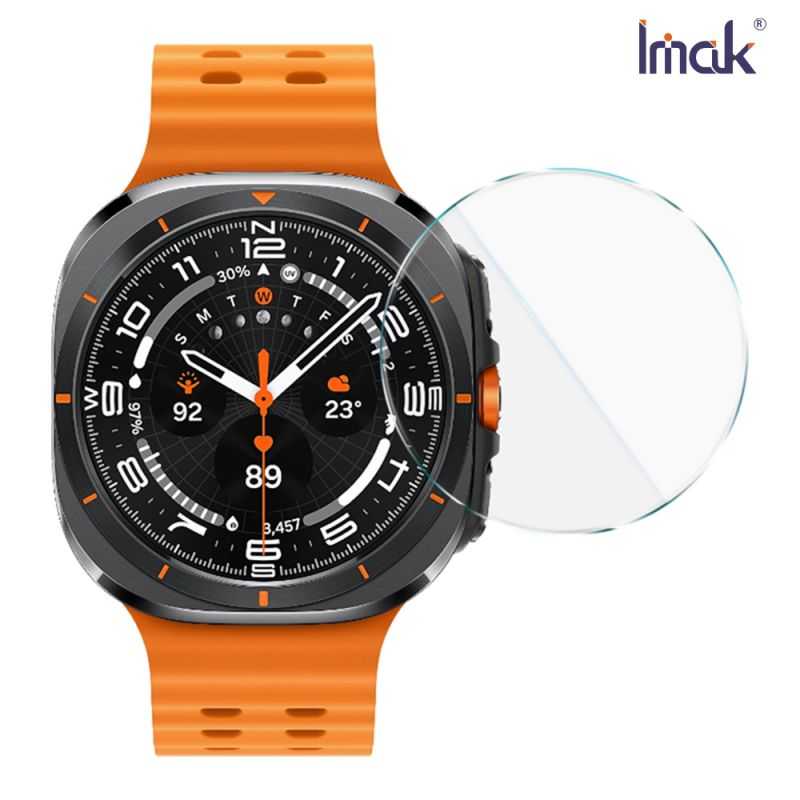 Imak 艾美克 SAMSUNG 三星 Watch 7 Ultra 47mm 玻璃手錶膜 保護貼 玻璃貼 手錶保護貼【愛