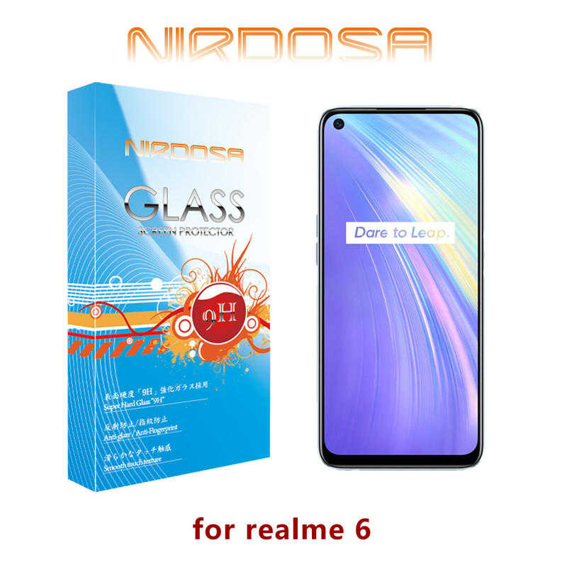 【愛瘋潮】NIRDOSA realme 6 9H 0.26mm 玻璃螢幕保護貼
