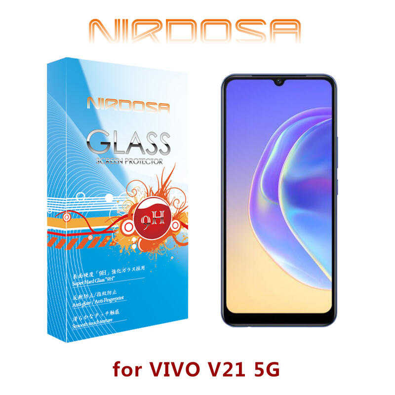 【愛瘋潮】 NIRDOSA vivo V21 5G 9H 鋼化玻璃 螢幕保護貼 手機貼