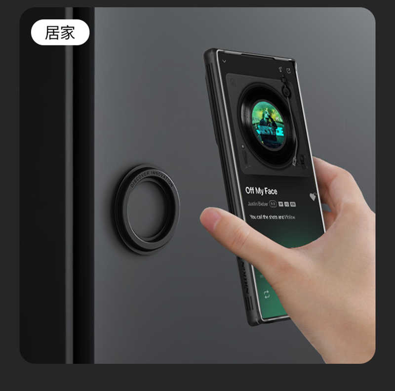 磁吸殼  防摔殼 NILLKIN SAMSUNG 三星 Galaxy S24 Ultra 黑鏡 Pro 磁吸保護殼 保護