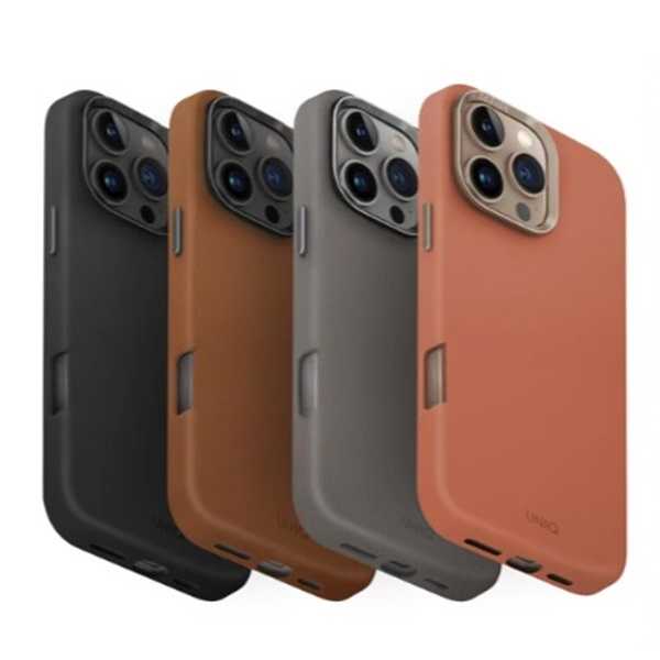 UNIQ 新加坡 Lyden 耐刮皮革磁吸手機殼 for iPhone 16 Pro Max【愛瘋潮】