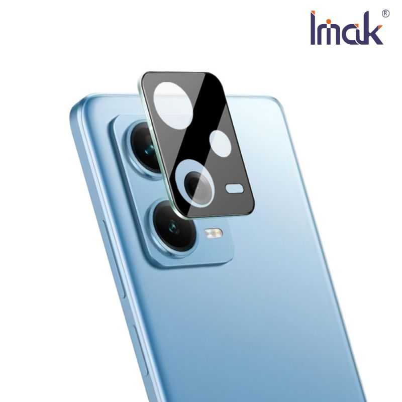鏡頭貼 Imak Redmi 紅米Note 12 Pro+ 5G 鏡頭玻璃貼(曜黑版)【愛瘋潮】