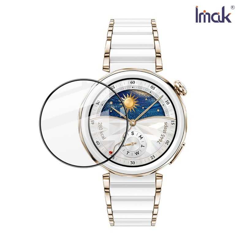 手錶保護貼 Imak 艾美克 HUAWEI Watch GT 5 Pro (42mm) 玻璃手錶膜 保護貼 玻璃貼 手錶