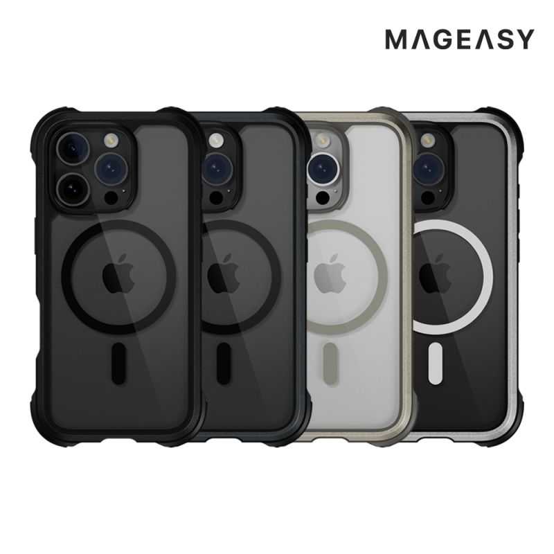 MAGEASY Apple 蘋果 iPhone 16 Pro Max 6.9吋 Odyssey M 超軍規防摔手機殼 軍