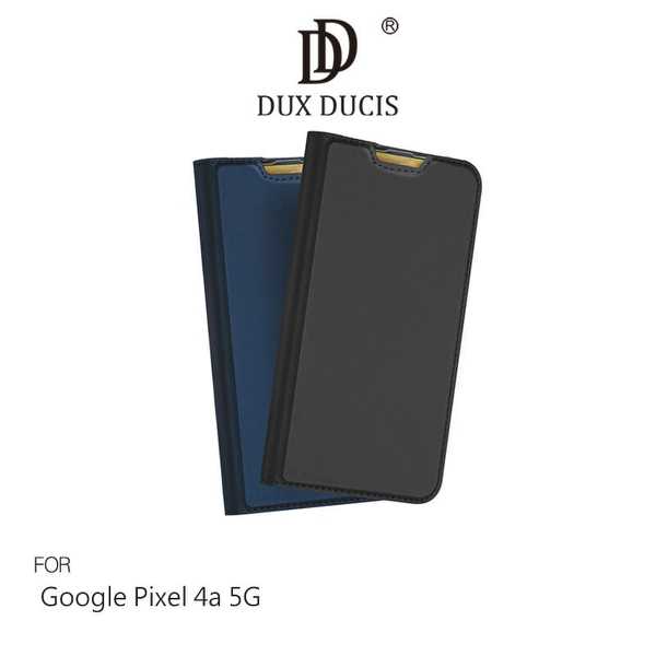 【愛瘋潮】DUX DUCIS Google Pixel 4a 5G SKIN Pro 皮套 鏡頭保護 可插卡 可站立 手