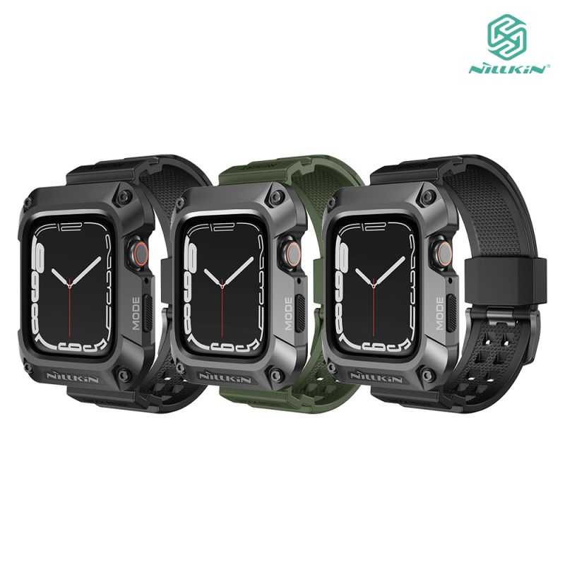 手錶錶帶 NILLKIN Apple Watch S7/S8 (45mm) 銳動錶帶保護殼 【愛瘋潮】
