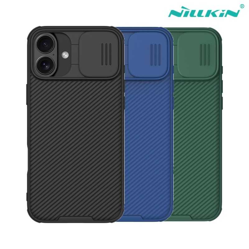 手機殼 防摔殼 NILLKIN Apple 蘋果 iPhone 16 Plus 黑鏡 Pro 保護殼 保護套 手機殼 雙