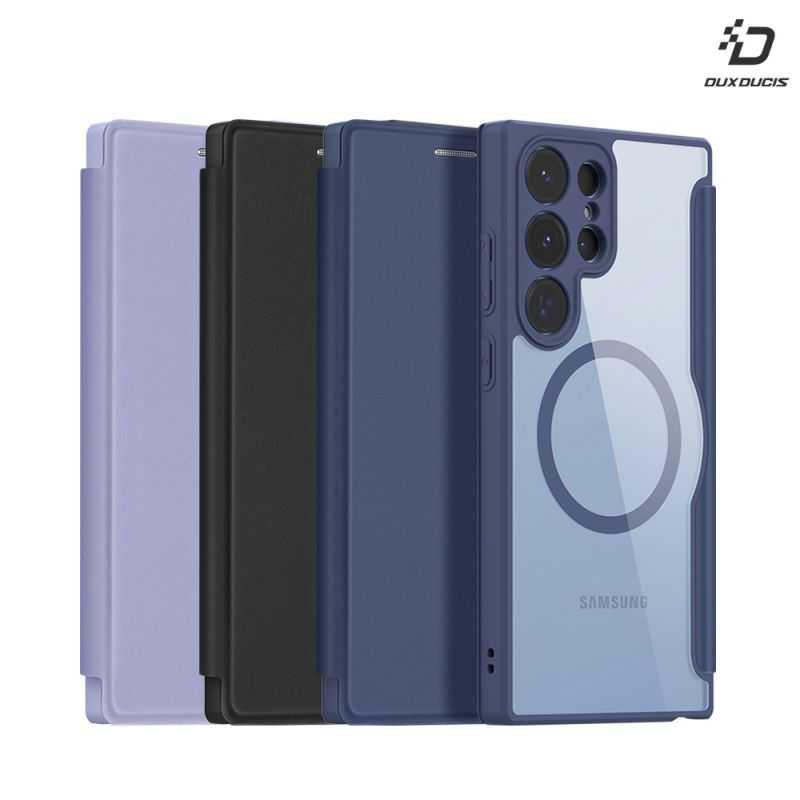 磁吸皮套 DUX DUCIS SAMSUNG Galaxy S23 Ultra SKIN X Pro 皮套【愛瘋潮】