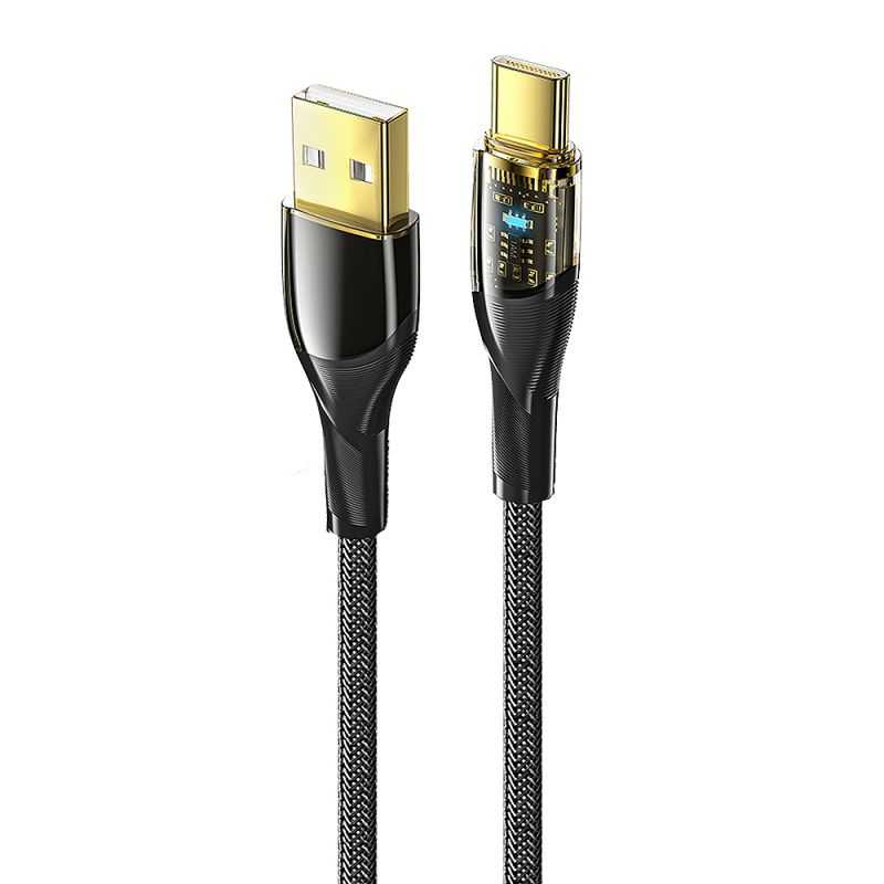 t-phox T-840 USB Type-C 琥珀充電傳輸線(3A)(1.2M) 【愛瘋潮】